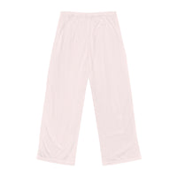 Pink Striped Women’s Pajama Pants — Cozy Lounge Sleepwear