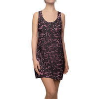 Pink Brown Racerback Dress — Women's All-Over Print