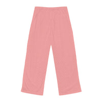 Pink Striped Women’s Pajama Pants — Cozy Lounge Sleepwear