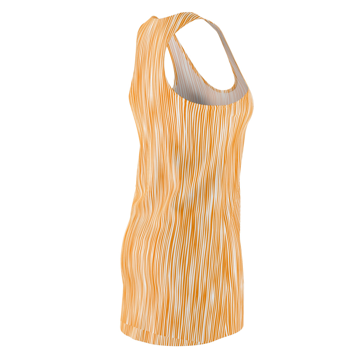 Zebra Print Racerback Athletic Sundress Dress