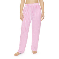Pink Stripe Women's Pajama Pants — Cozy Lounge & Sleepwear