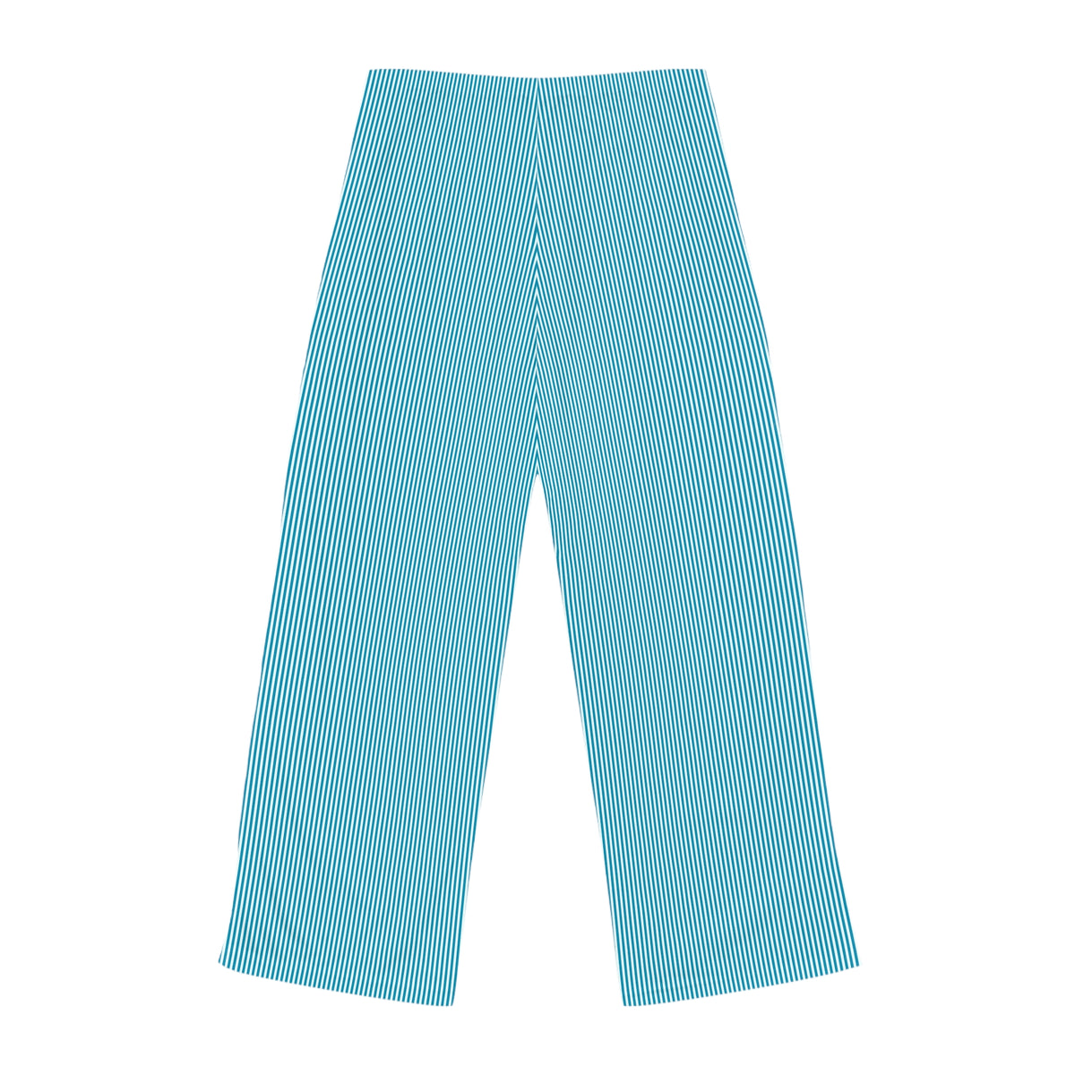 Blue Striped Women’s Pajama Pants — Cozy Lounge Sleepwear