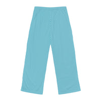 Blue Striped Women’s Pajama Pants — Cozy Lounge Sleepwear