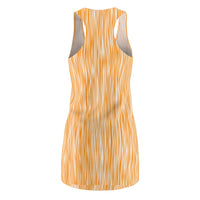 Zebra Print Racerback Athletic Sundress Dress