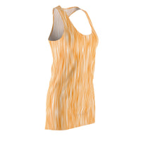 Zebra Print Racerback Athletic Sundress Dress