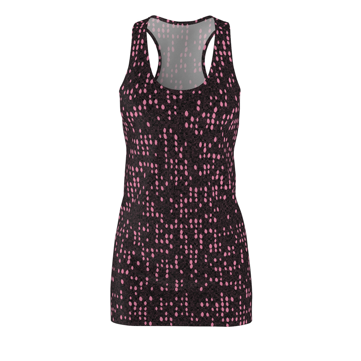 Pink Brown Racerback Dress — Women's All-Over Print