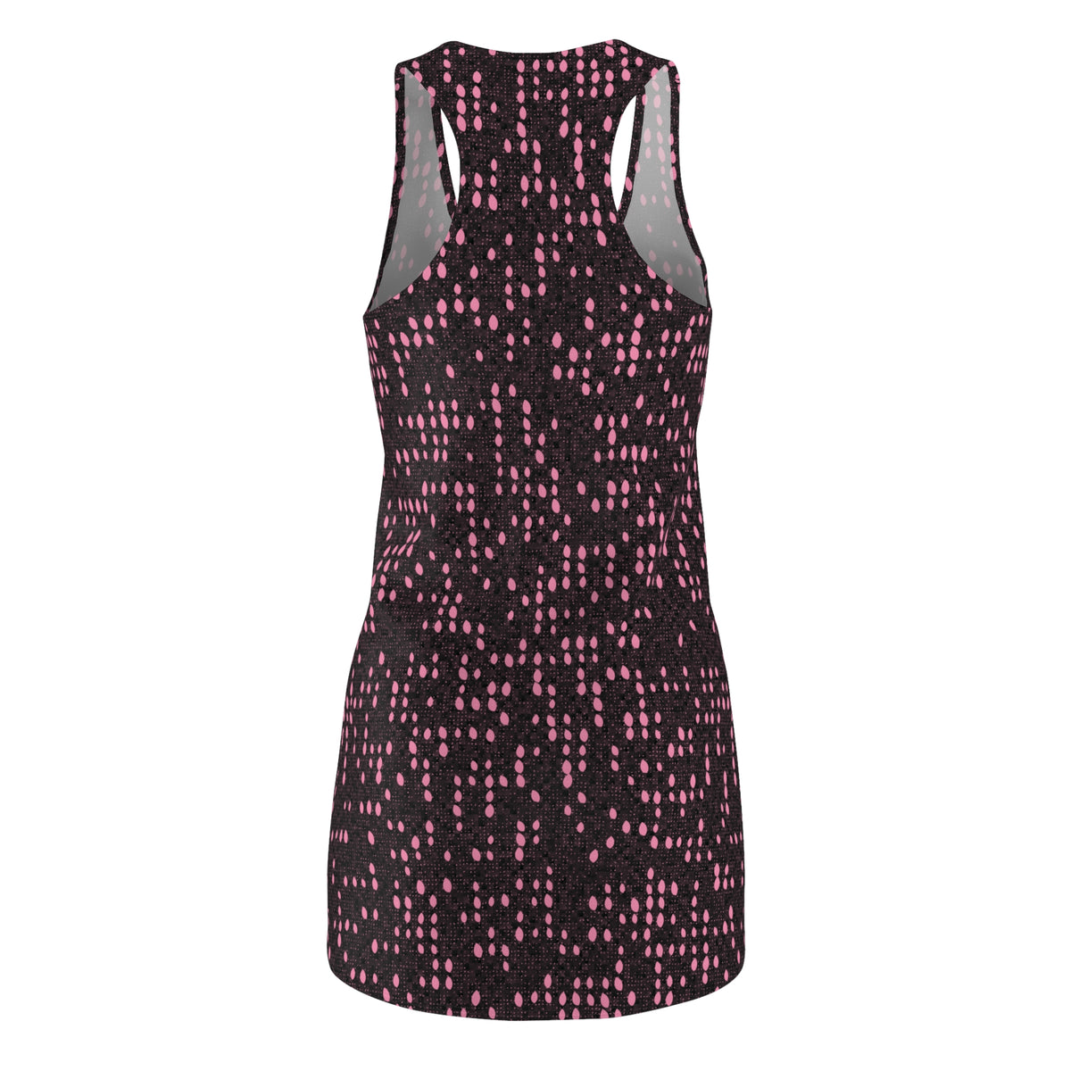 Pink Brown Racerback Dress — Women's All-Over Print