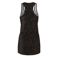 Brown Paisley Racerback Dress — Women's All-Over Print