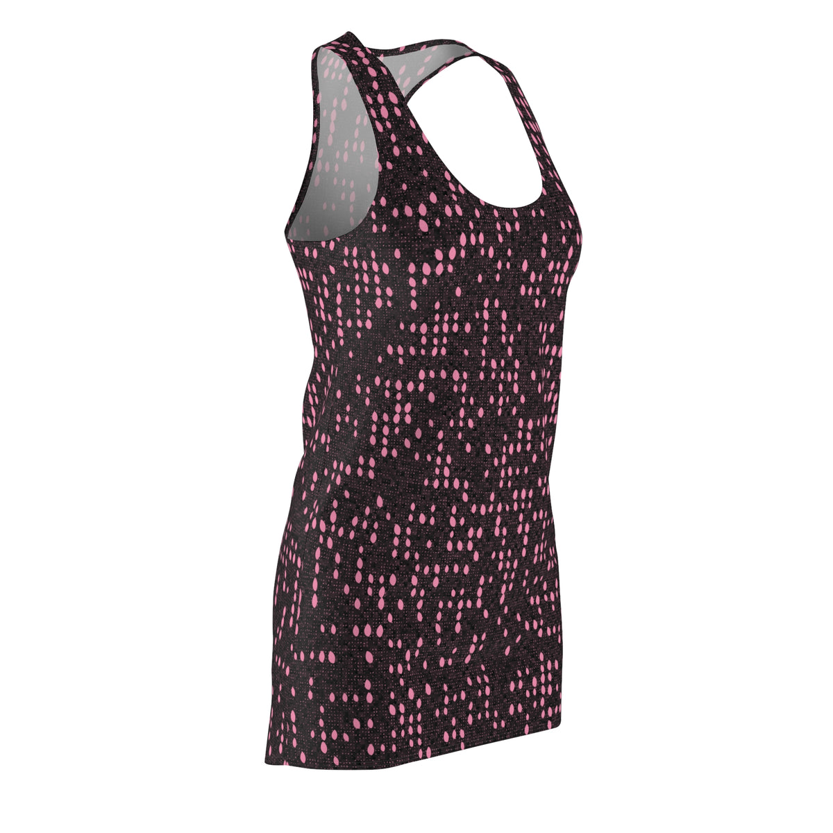 Pink Brown Racerback Dress — Women's All-Over Print