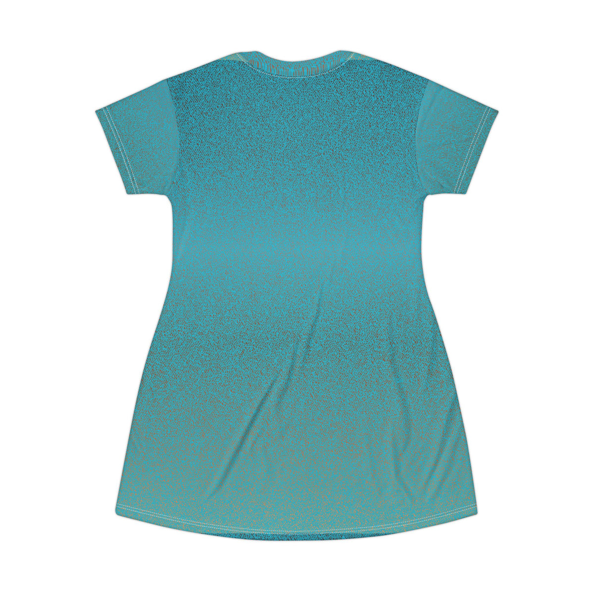 Green Knit T-Shirt Dress — Casual Cozy Summer & Holiday