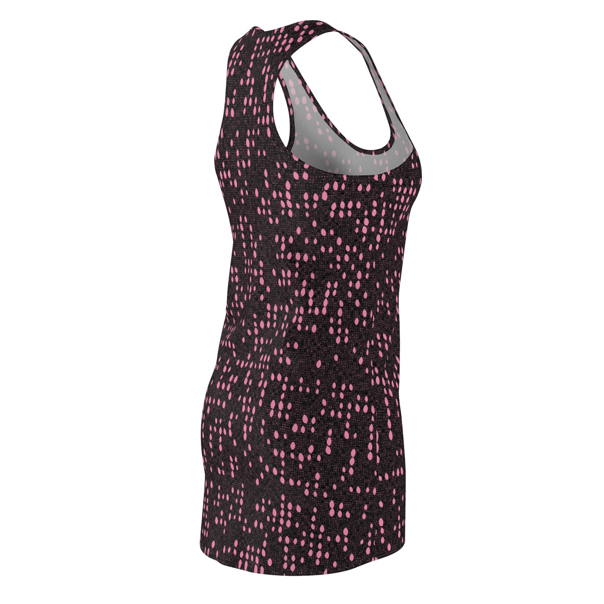 Pink Brown Racerback Dress — Women's All-Over Print
