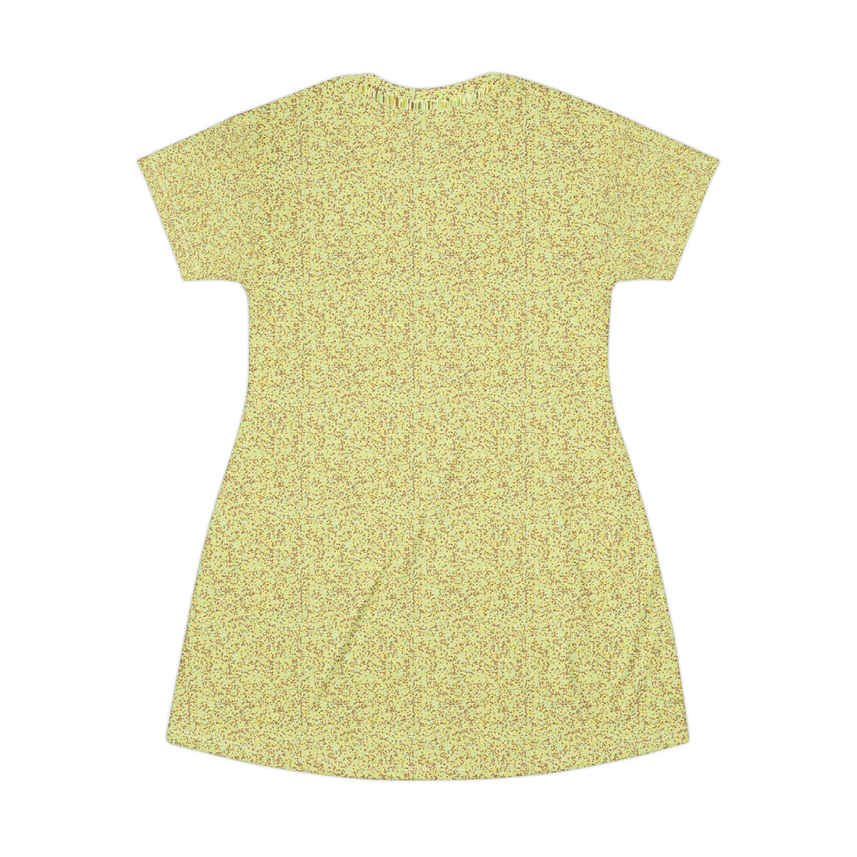 Casual Cozy Green Knit T-Shirt Dress — Summer & Holiday Wear