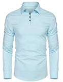 Men's Cotton Linen Shirt Long Sleeved Linen